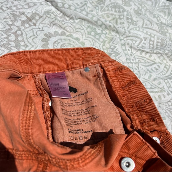 Corduroy AG-ED denim shorts - Picture 6 of 8